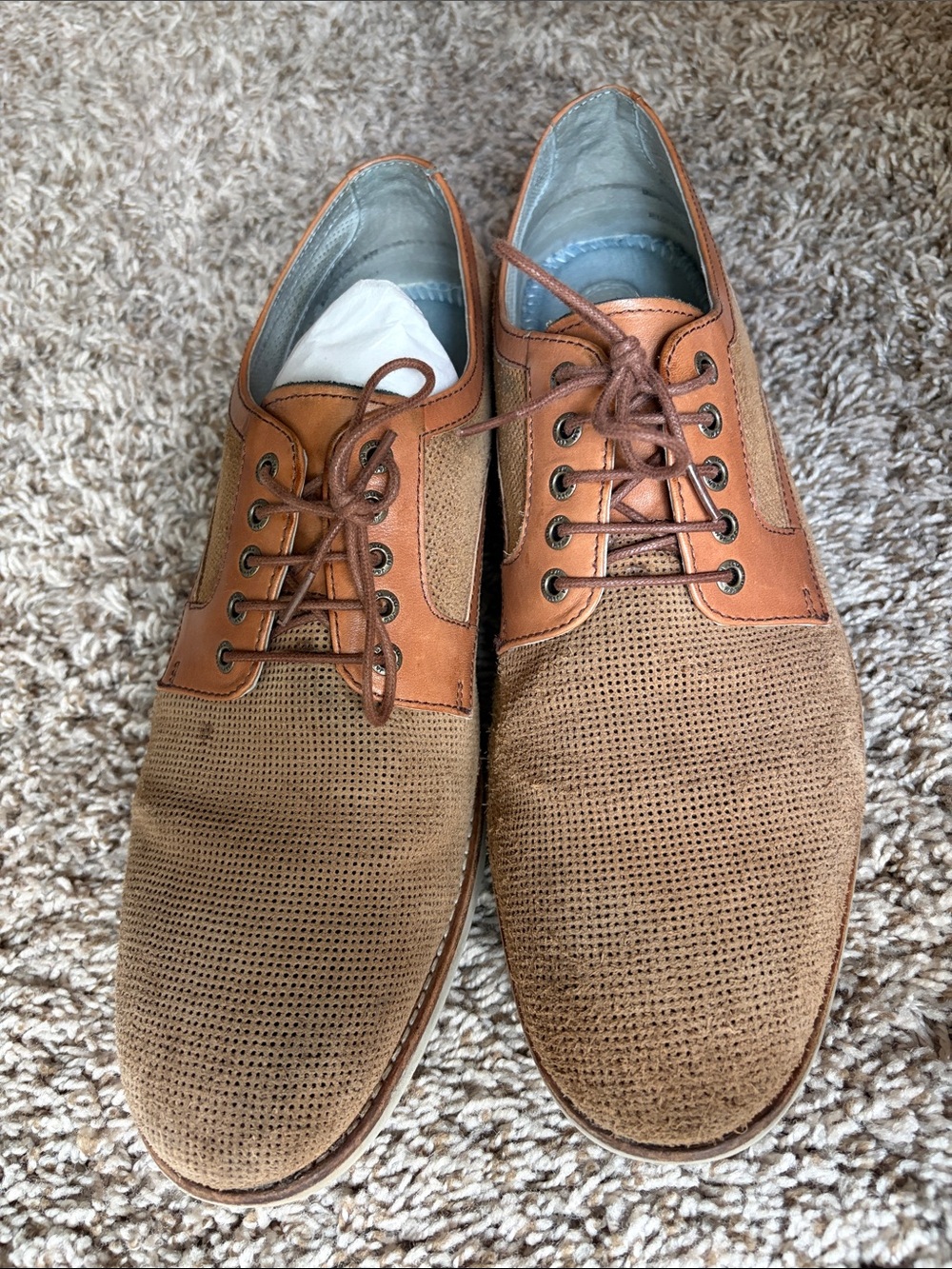 Johnston & Murphy Lace-Up Oxfords (includes box)